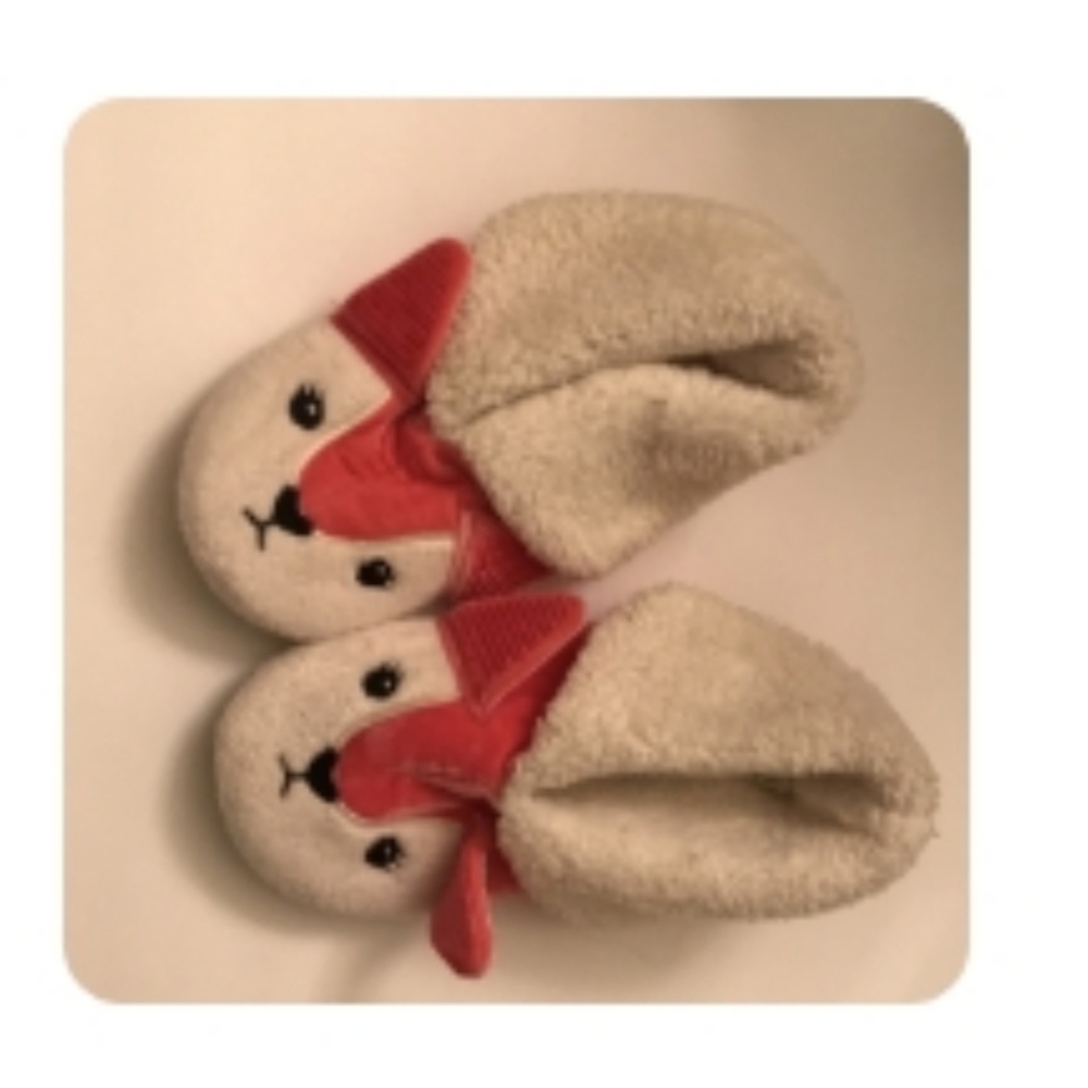 Cuddl Duds dog slippers for kids